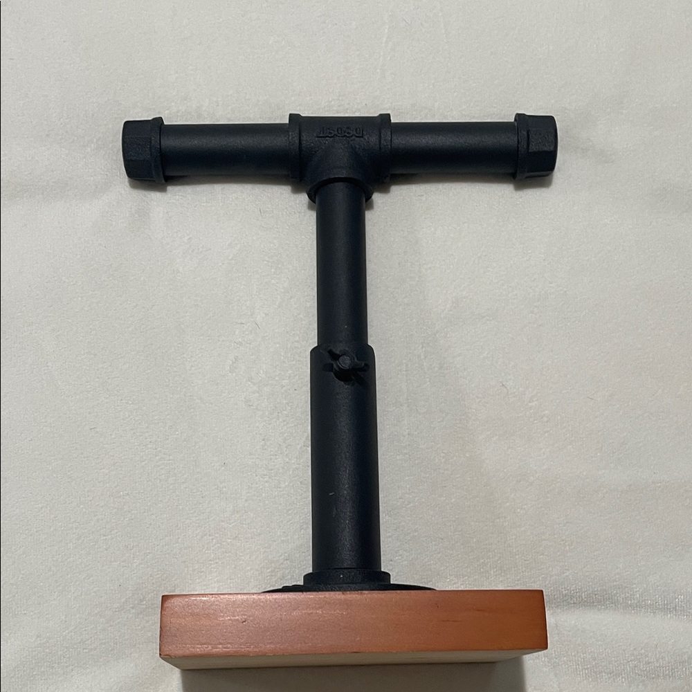 Black and Brown T-Shaped jewelry holder